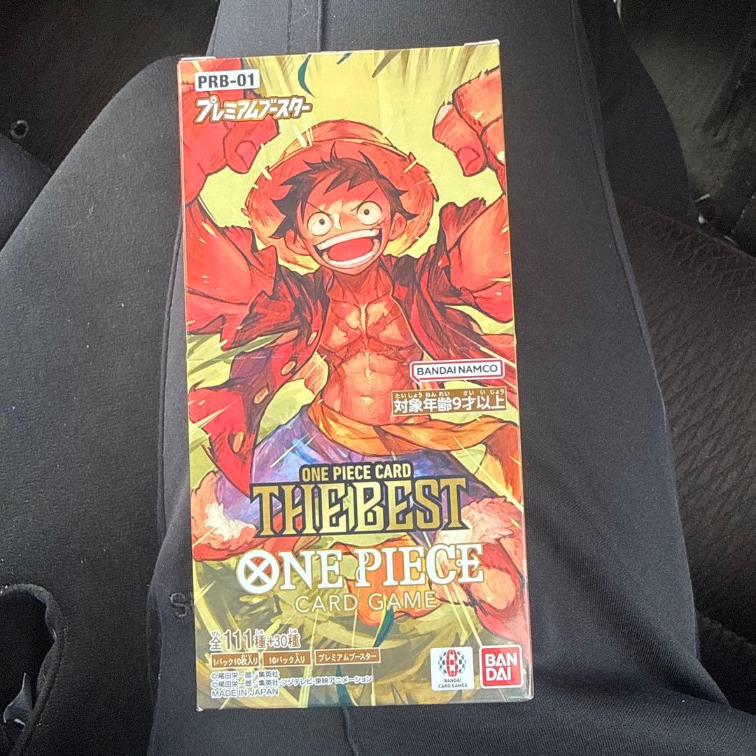 ONE PIECE CARD GAME THE BEST 未開封 テープあり