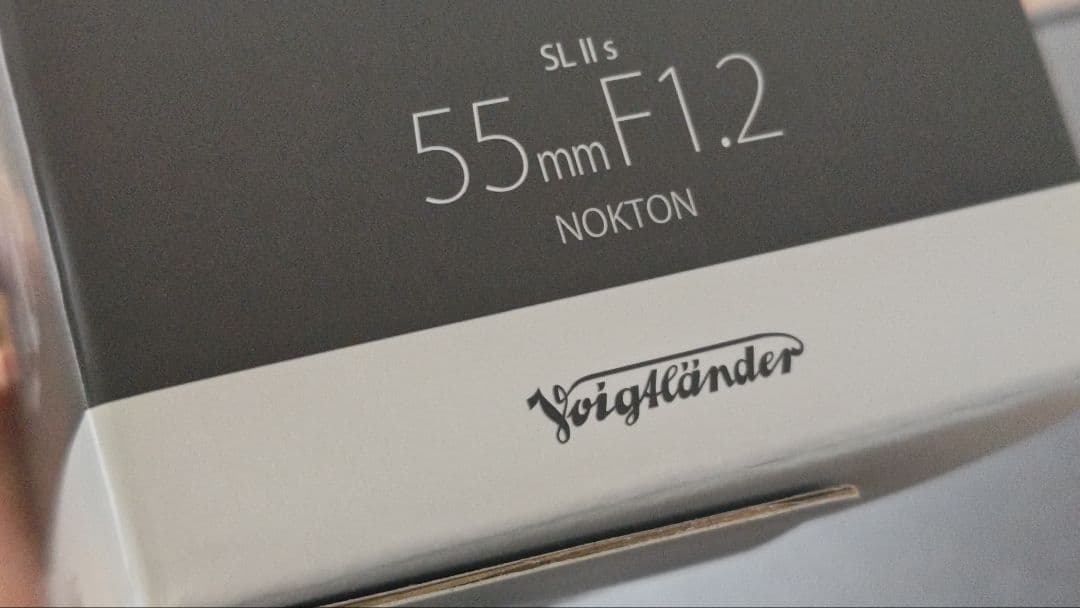 NOKTON 55mm F1.2 SL Iis （ニコンFマウント）
