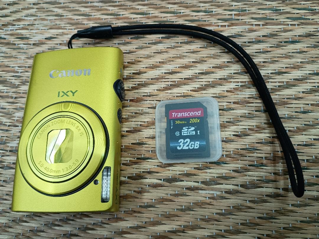 Canon IXY 600F グリーン 本体と付属品