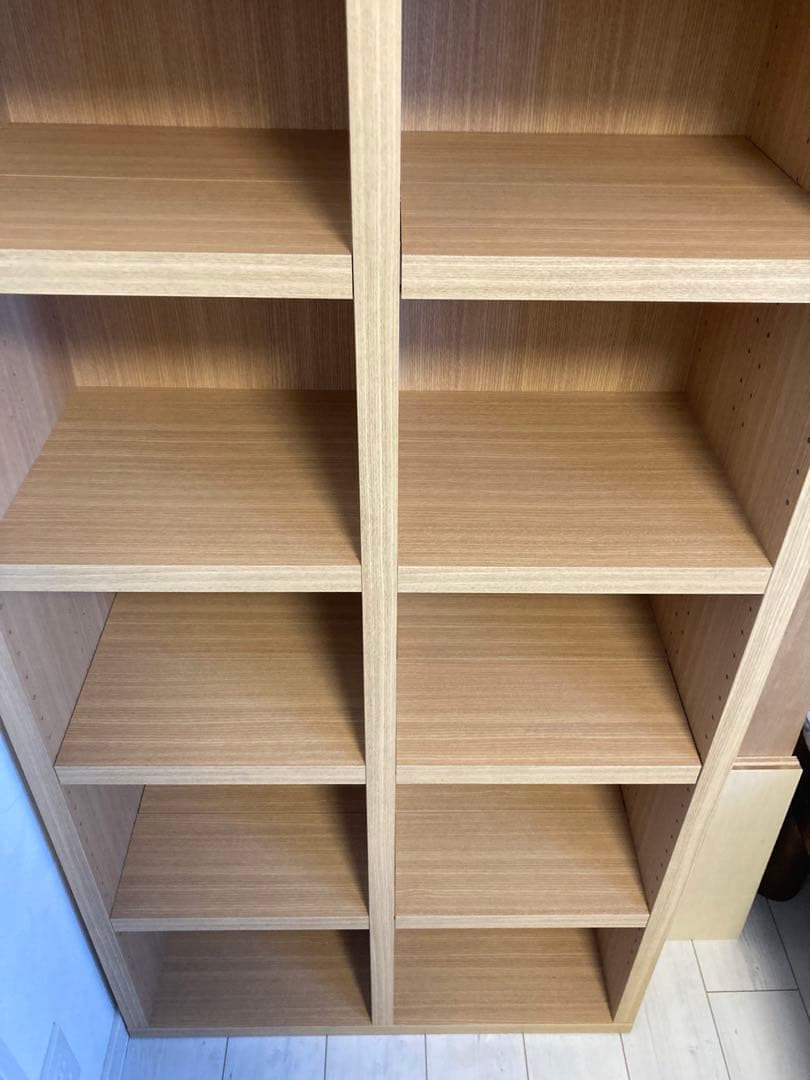 ニトリ　オープン本棚(73 BS005 LBR)　ラック・シェルフ