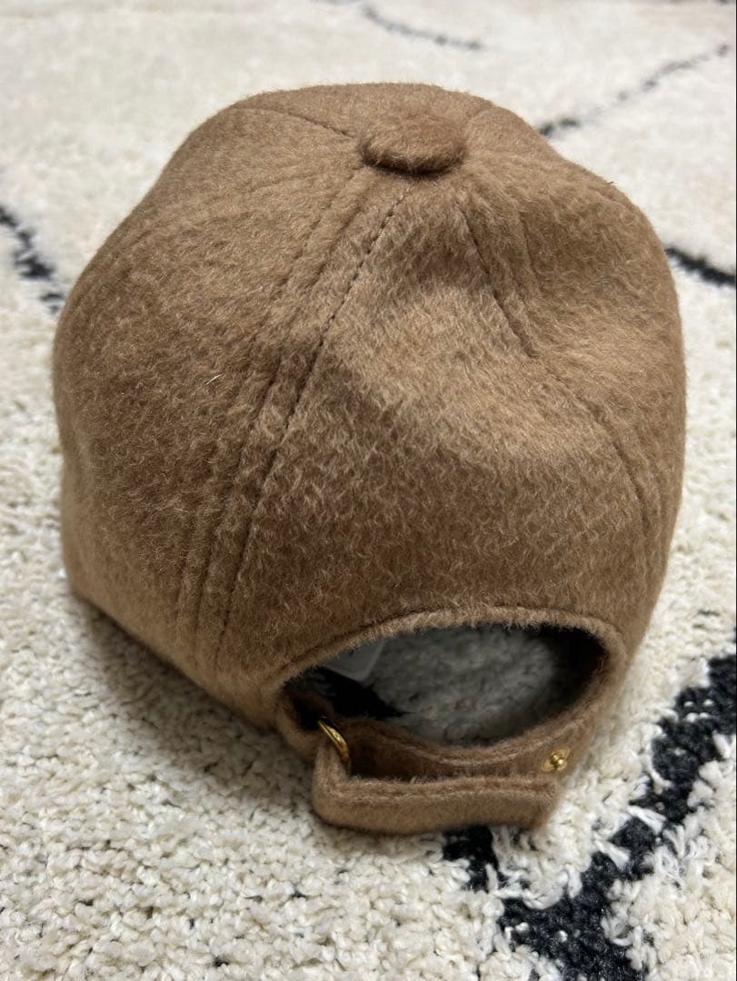 【正規品保証】新品 MAX MARA マックスマーラ ベージュ キャップ 58