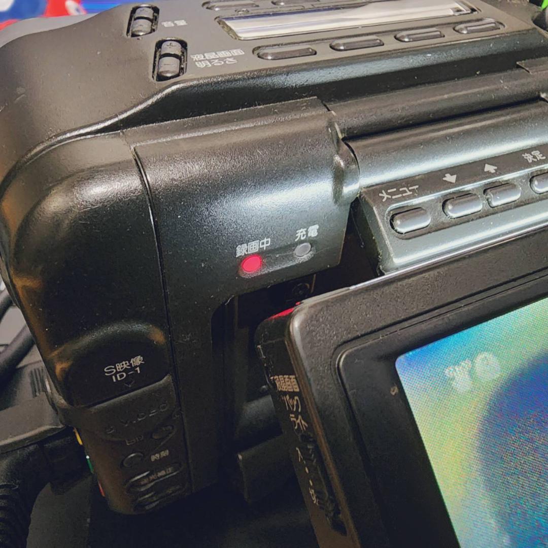 【動作確認済】希少 SONY 高画質 Hi8 ビデオカメラ CCD-SC65