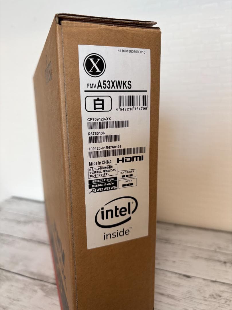 最終値引！★ 超美品★富士通 LIFEBOOK FMVA53XWKS i7 8G