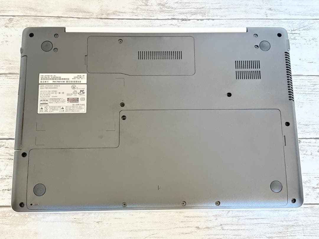 最終値引！★ 超美品★富士通 LIFEBOOK FMVA53XWKS i7 8G