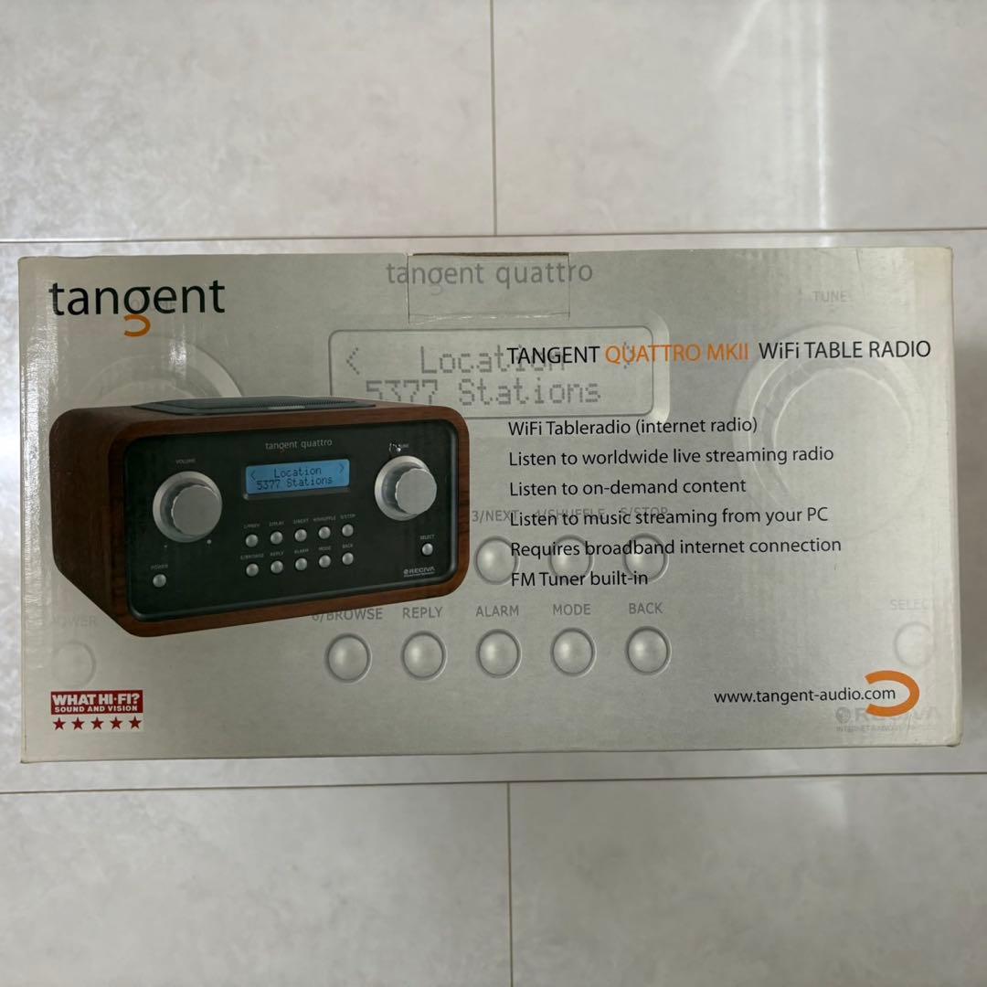 tangent quattro mk2 wifi ラジオチューナー