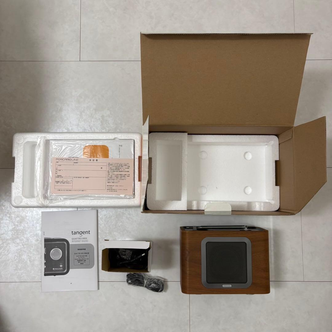 tangent quattro mk2 wifi ラジオチューナー