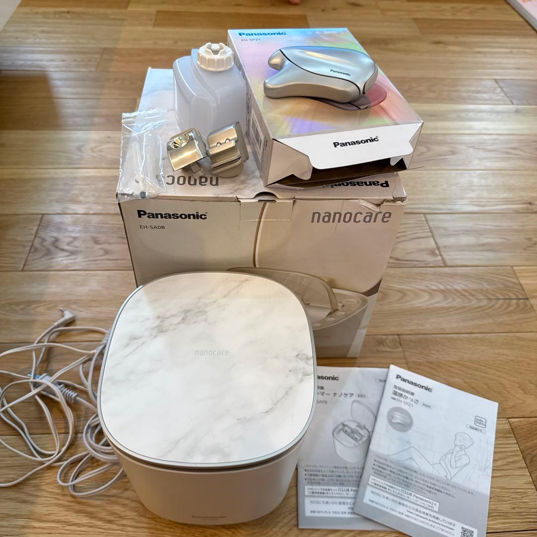 スチーマーナノケア+温感かっさ パナソニック