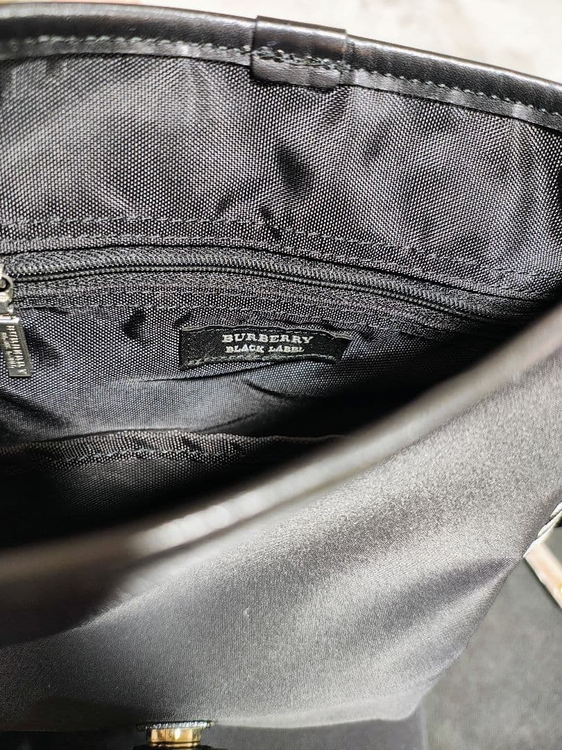 sanzoku　Burberry　BLACK LABEL ショルダーバッグ