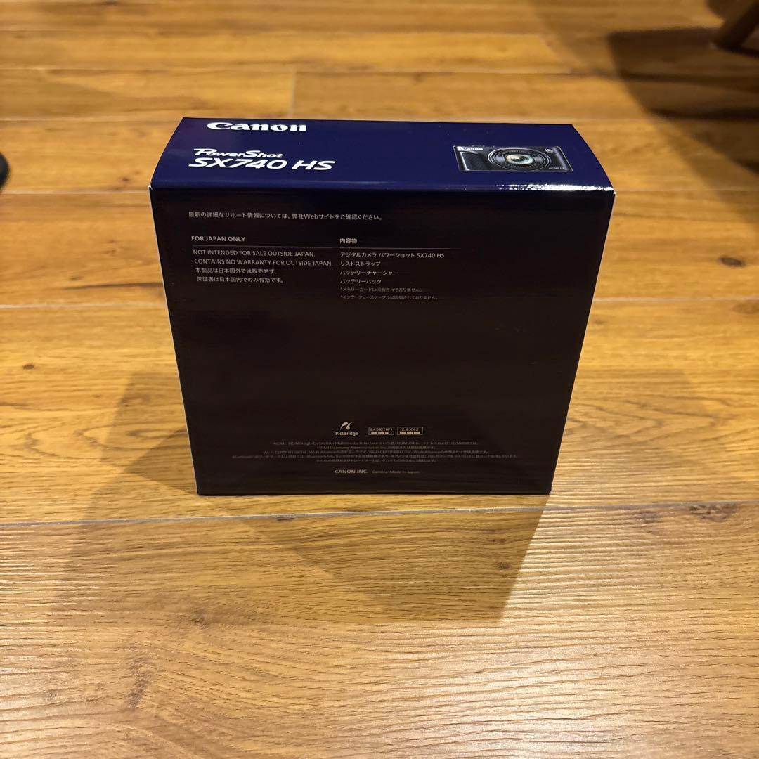 新品未使用CanonPowerShot SX740HS