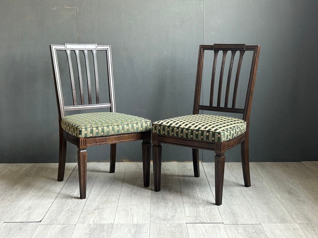 ②　カリモク　domani ドマーニ　高級椅子　クラシック　ヨーロピアン　SZ