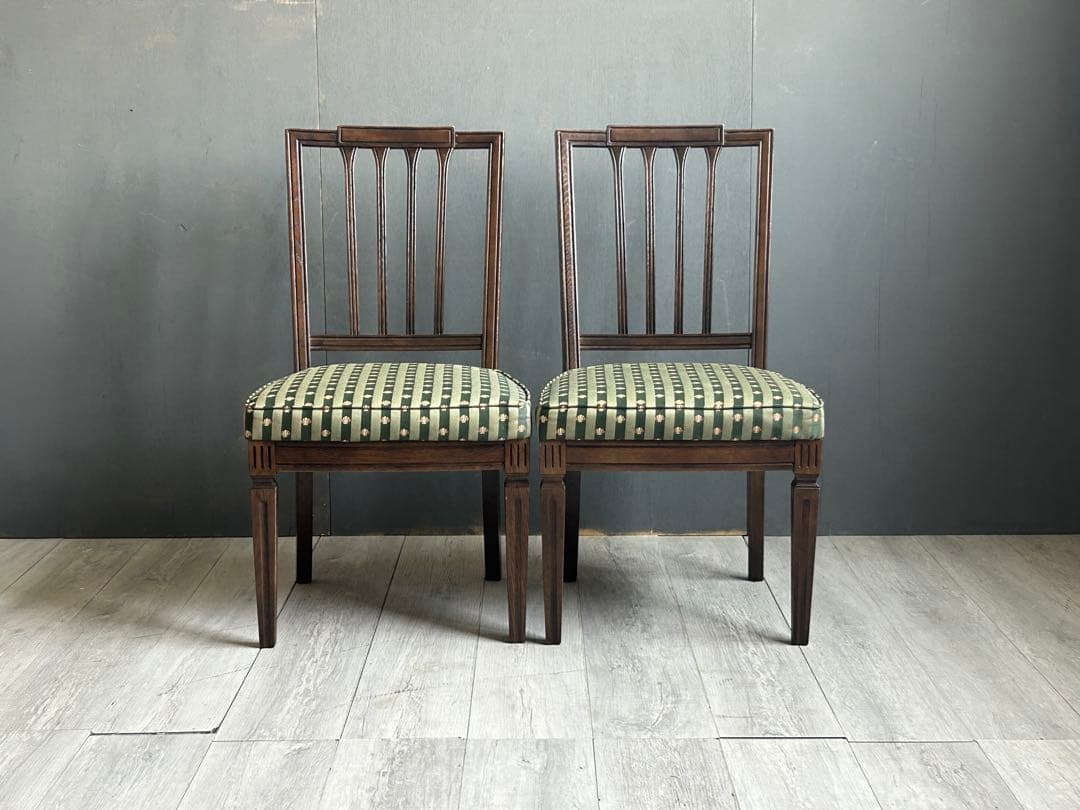 ②　カリモク　domani ドマーニ　高級椅子　クラシック　ヨーロピアン　SZ