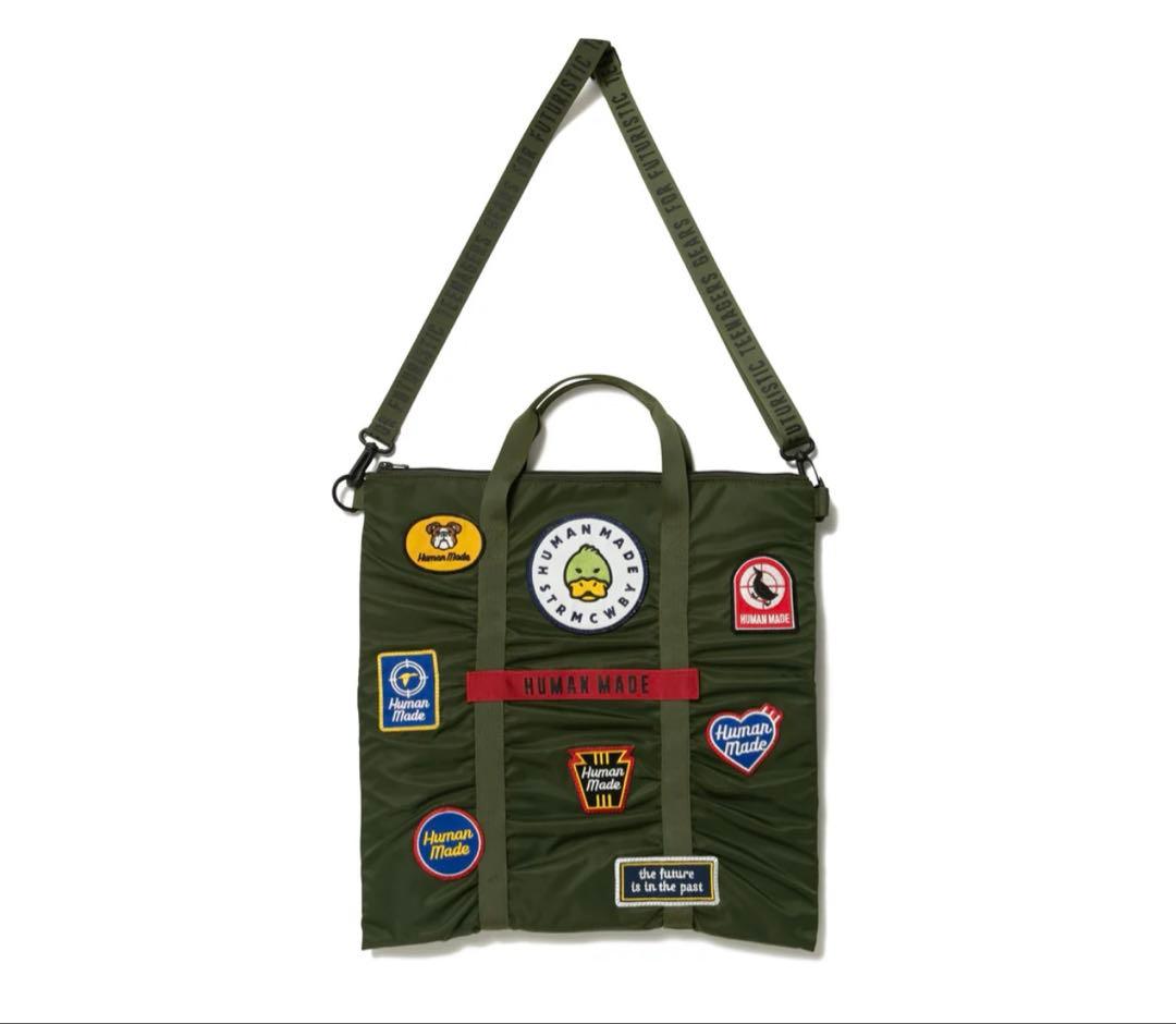 新品♡HUMAN MADE♡HELMET BAG♡オリーブ♡ヘルメットバック