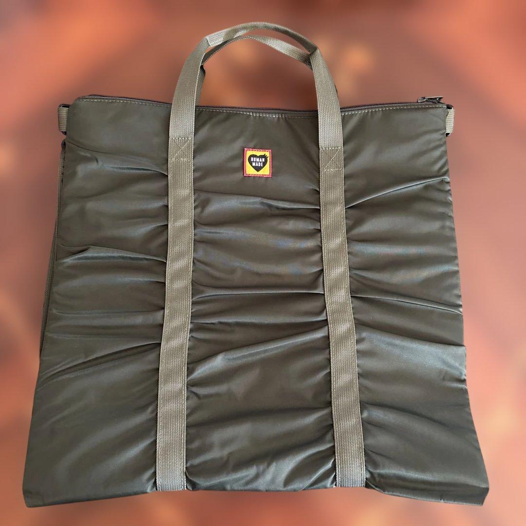 新品♡HUMAN MADE♡HELMET BAG♡オリーブ♡ヘルメットバック
