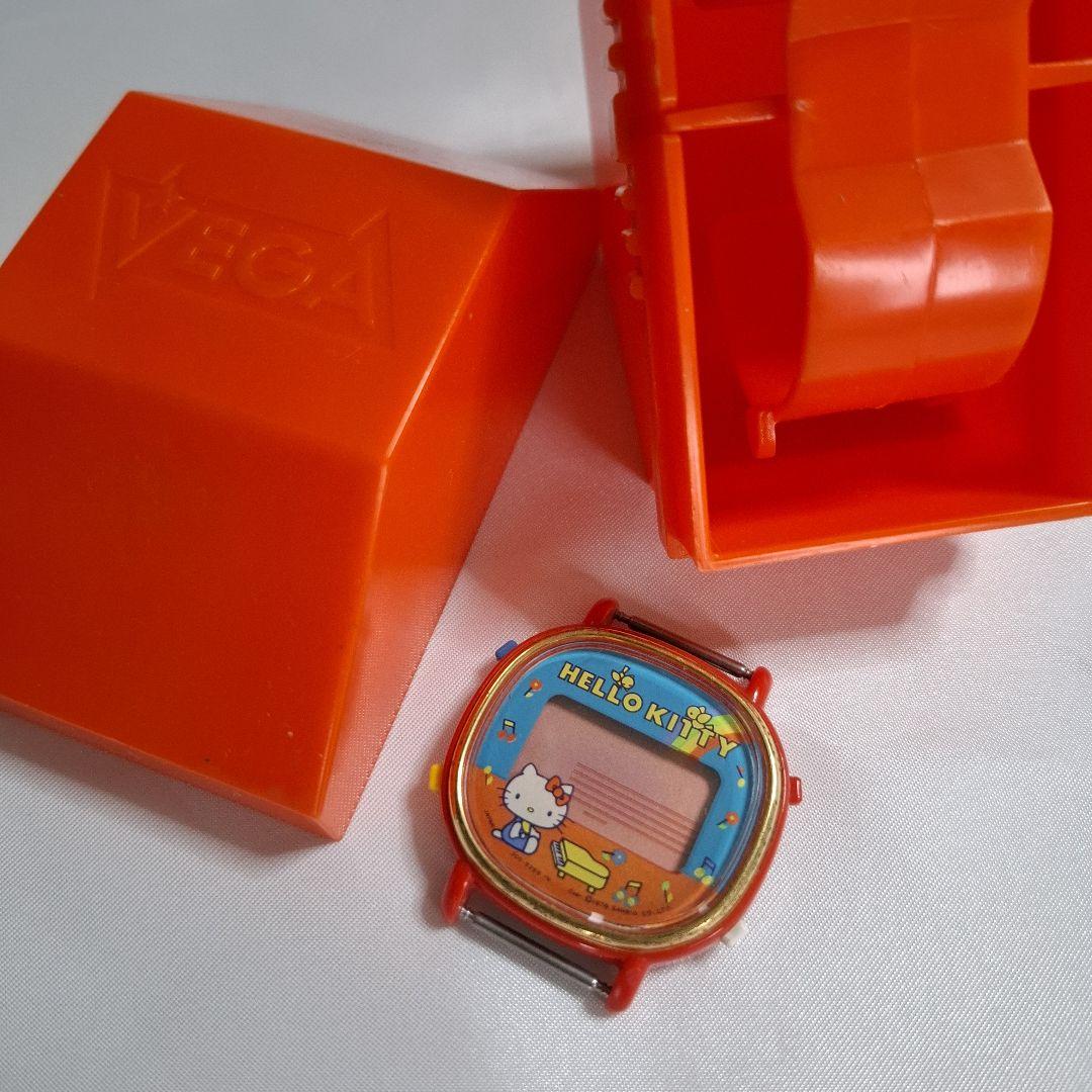 ハローキティデジタル 腕時計【VEGA】昭和レトロ＊ ケースあり ベルトなし