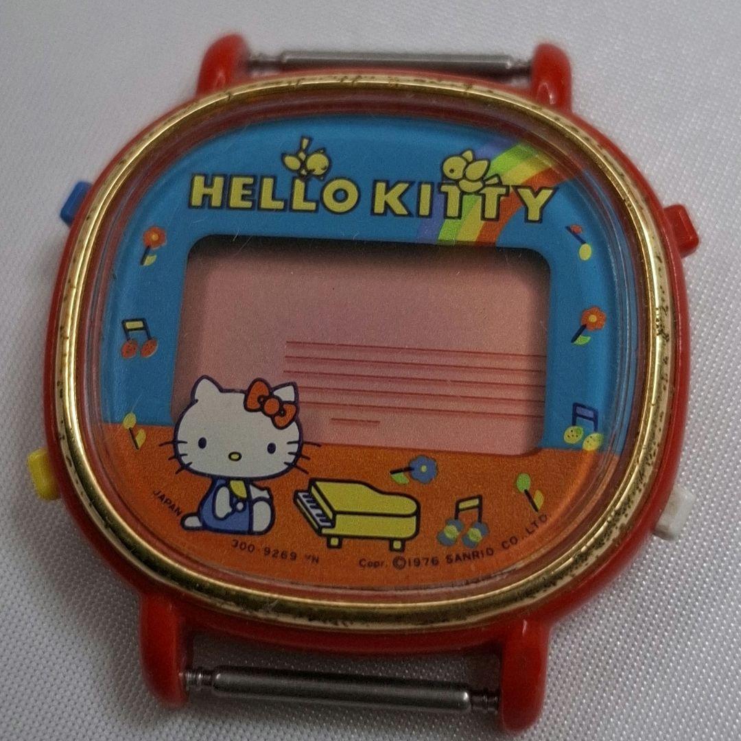 ハローキティデジタル 腕時計【VEGA】昭和レトロ＊ ケースあり ベルトなし