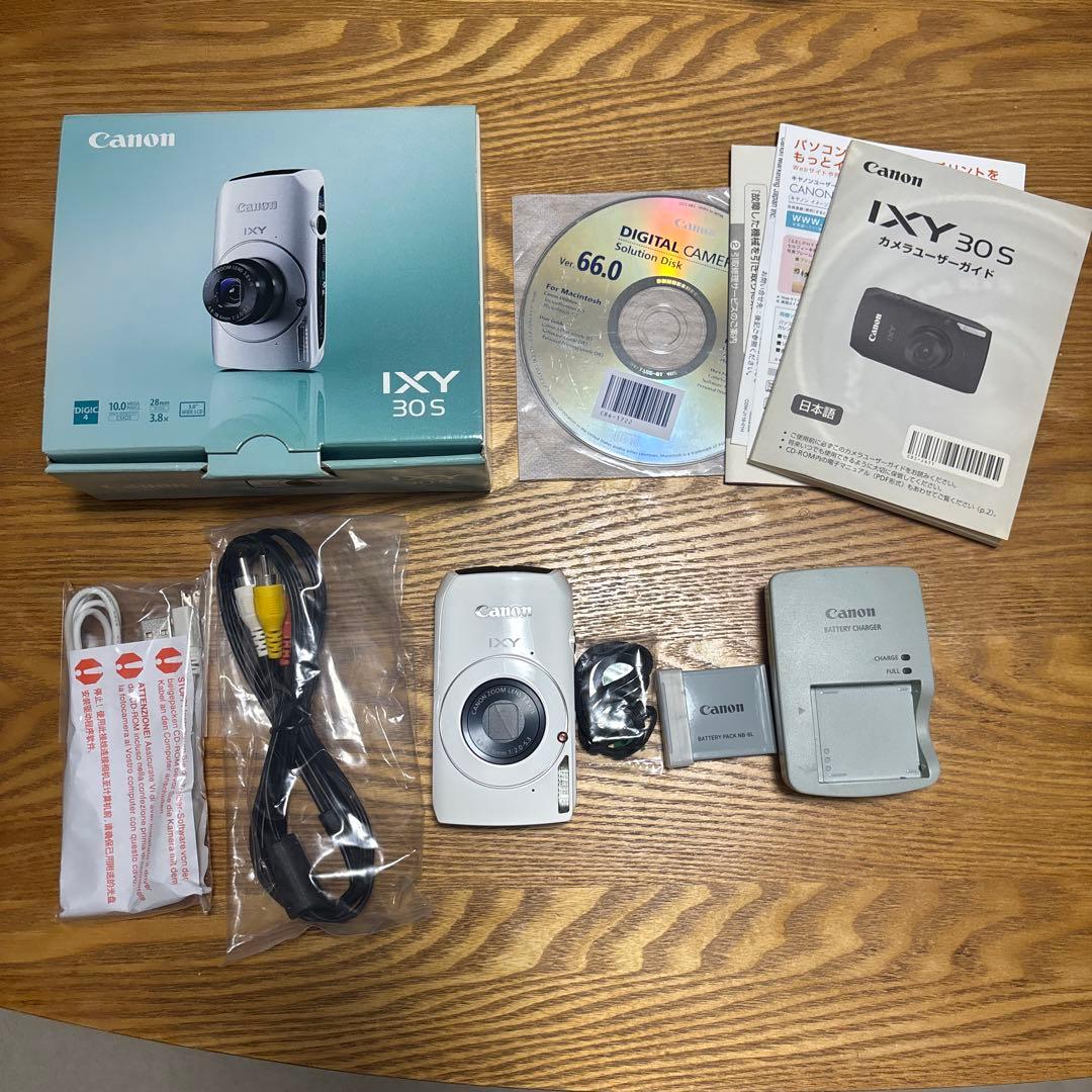 Canon IXY 30S キャノン コンパクトデジタルカメラ 動作品