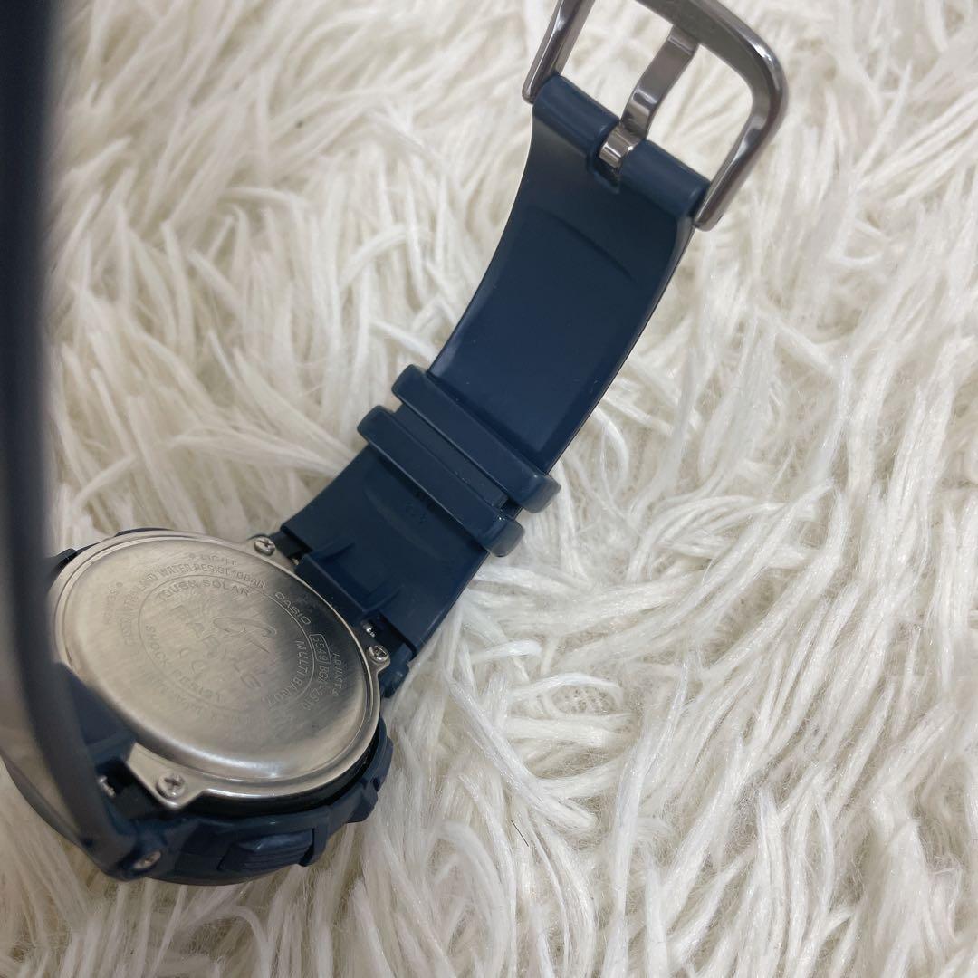 Baby-G CASIO 腕時計　電波ソーラー　ネイビー文字盤　BGA-2510