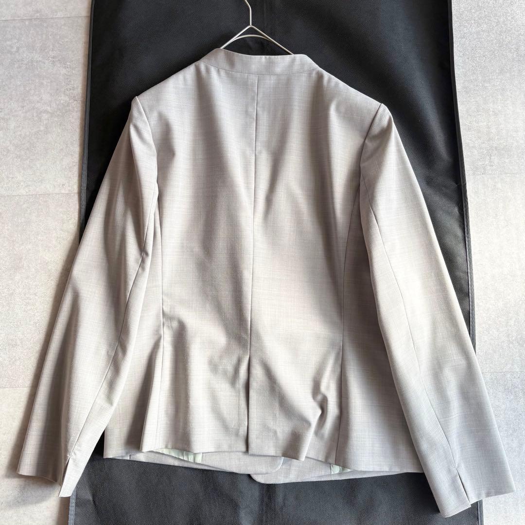 大きいサイズ✨グリーンレーベルリラクシング カチリラ パンツスーツ ナチュラル