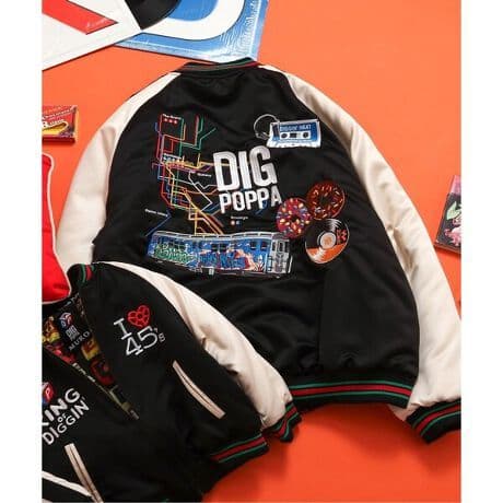 デ*門様 MURO×BREEZE リバーシブルスカジャン(大人)