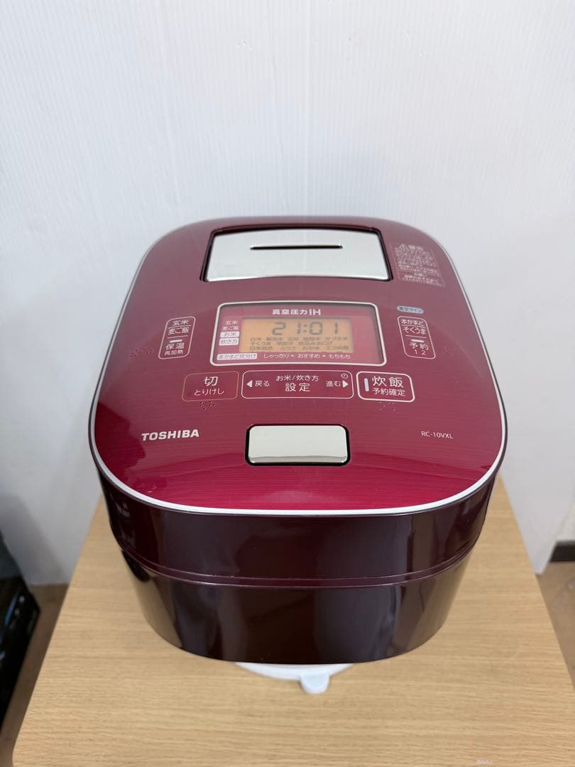 TOSHIBA 真空圧力IHジャー炊飯器 RC-10VXL 5.5合炊き