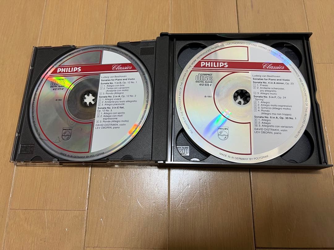 クラシック The Sonatas for Piano and Violin