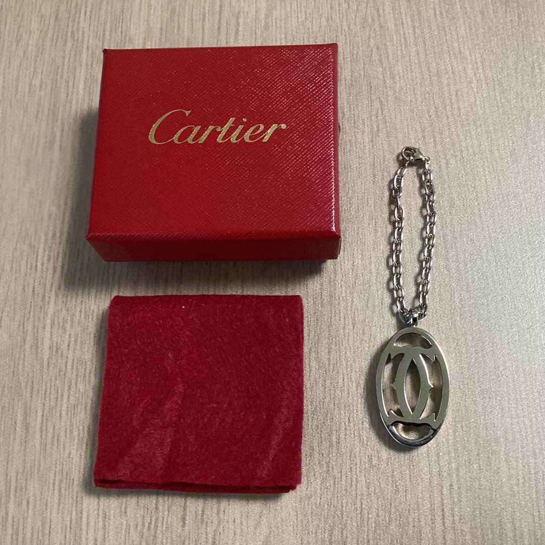 Cartier カルティエ キーホルダーチャーム　美品中古