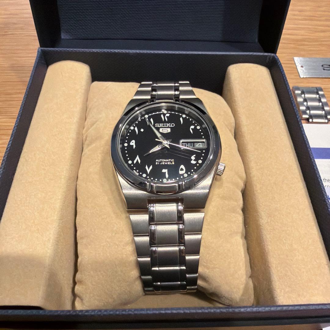 SEIKO5 SNK063J5 藤原ヒロシ着用モデル 国内正規品　保証書付