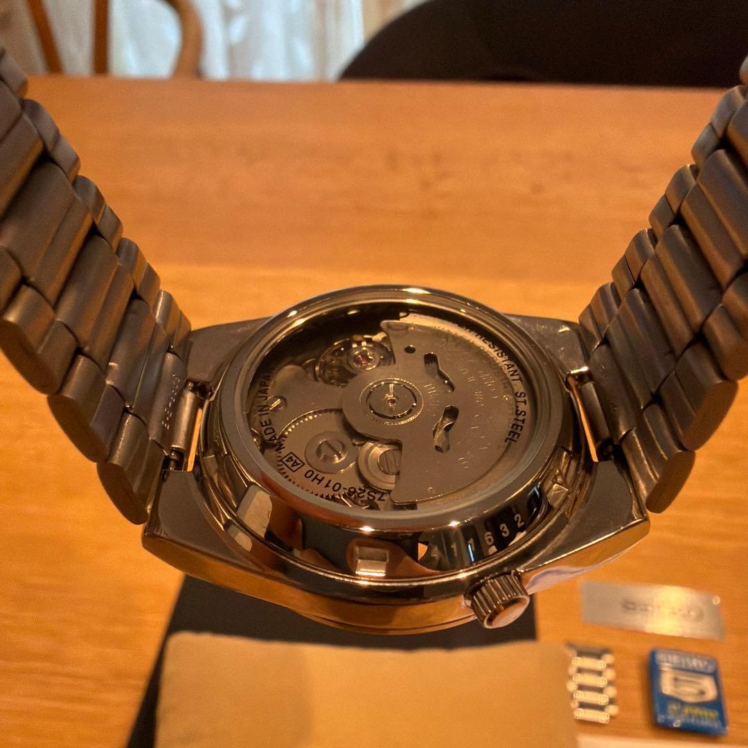 SEIKO5 SNK063J5 藤原ヒロシ着用モデル 国内正規品　保証書付