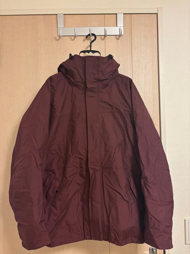 GREENCLOTHING 24/25 フリージャケット/マルーン/サイズL