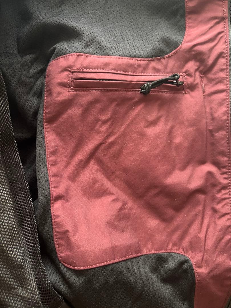 GREENCLOTHING 24/25 フリージャケット/マルーン/サイズL