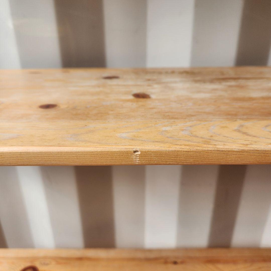 無印良品　パイン材ユニットシェルフ 奥行２５ｃｍタイプ・８６ｃｍ幅・中