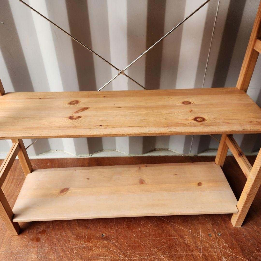 無印良品　パイン材ユニットシェルフ 奥行２５ｃｍタイプ・８６ｃｍ幅・中