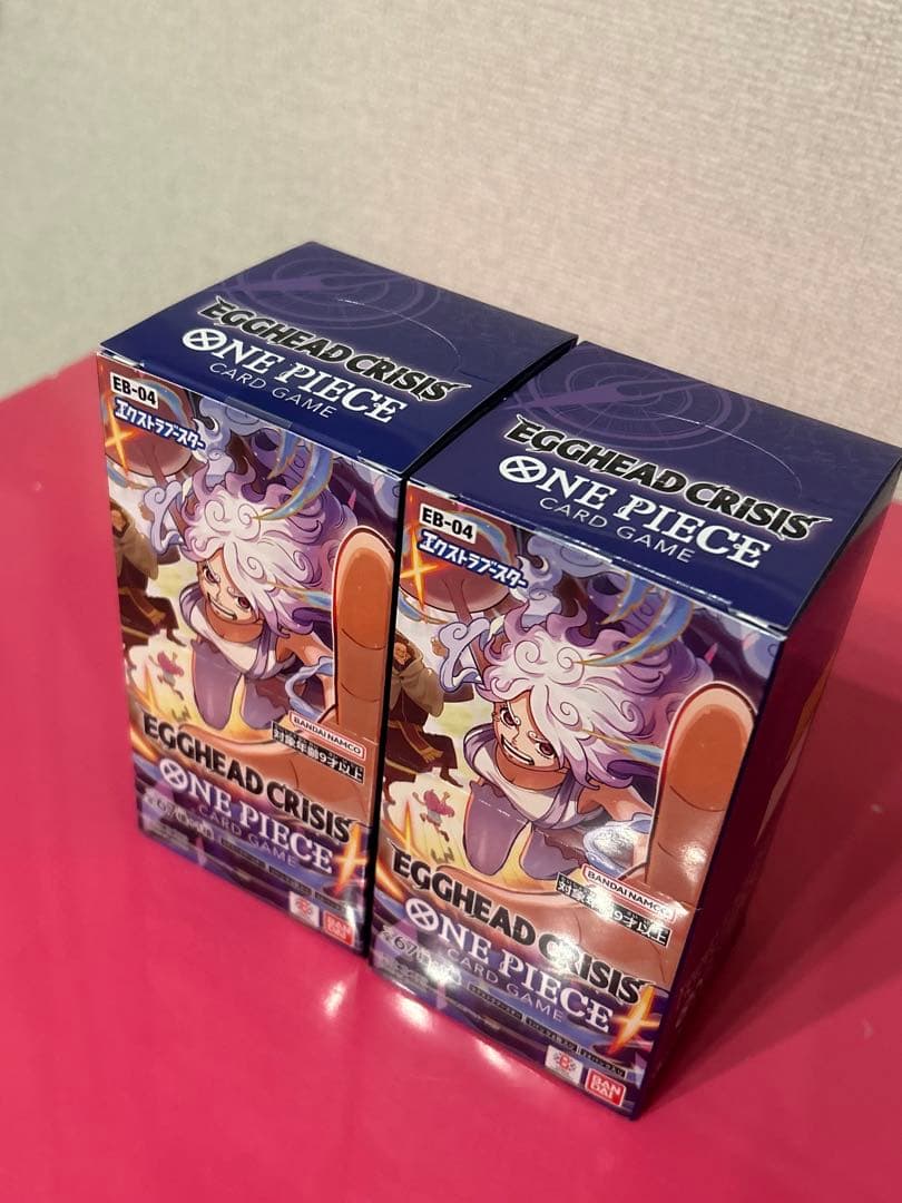 EGGHEAD CRISIS ワンピースカード テープあり　2BOX セット