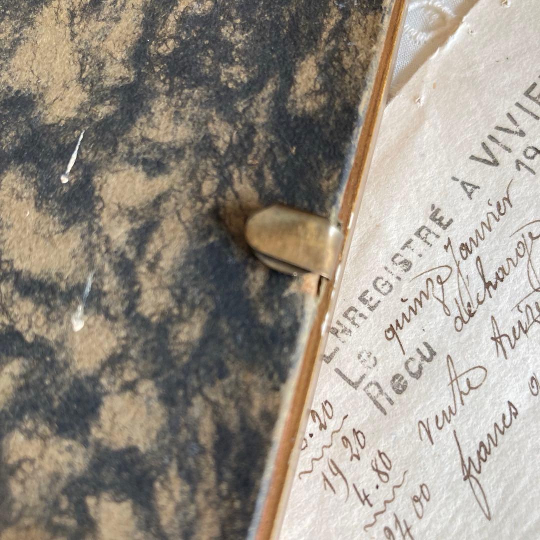 アンティークフレームD★1920年代超希少なBIRGITのアンティークカード入り