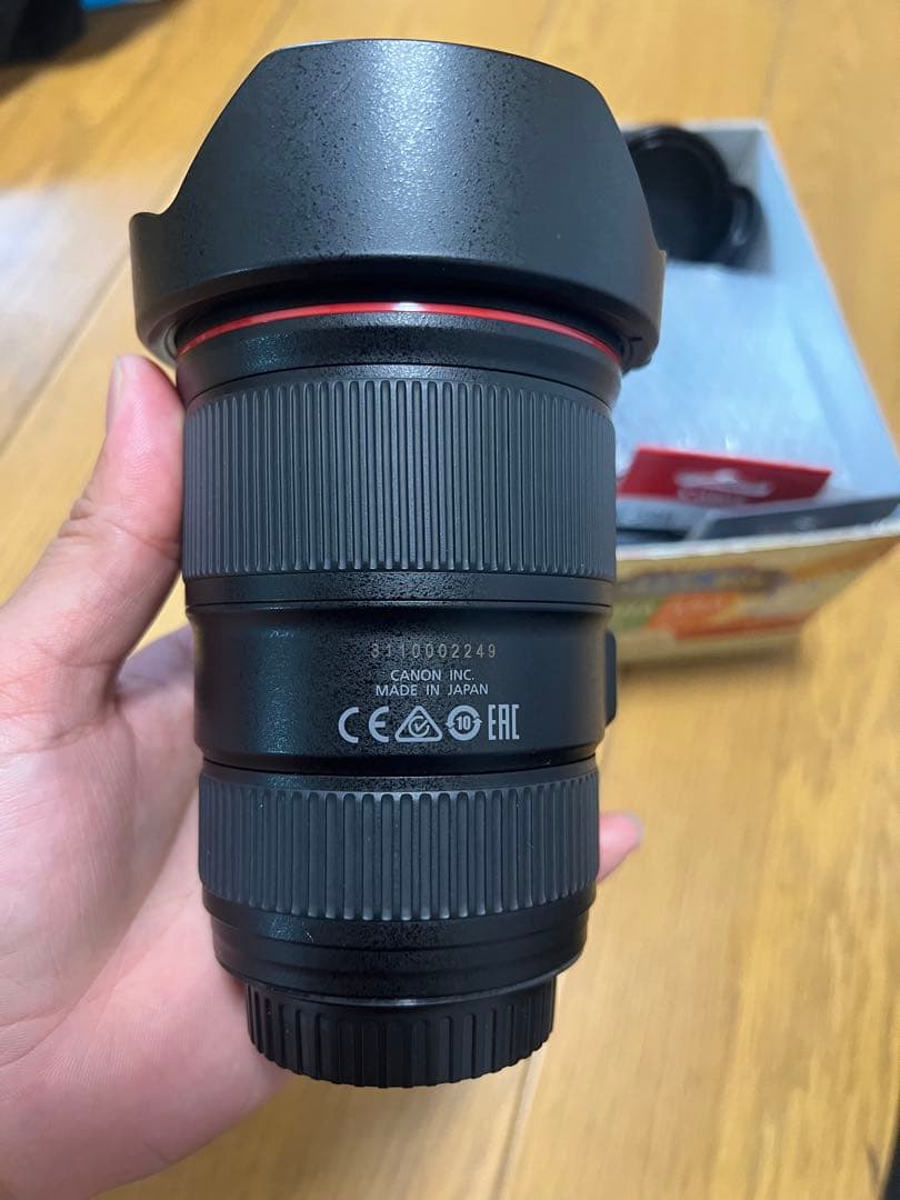 レンズ(ズーム) Canon 16-35mm F4 is L usm