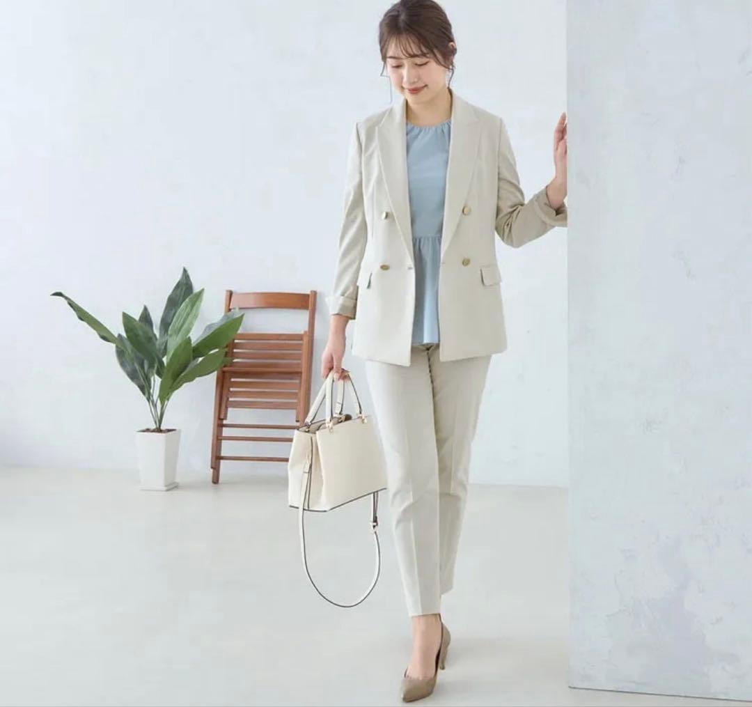 新品 アオキ⭐️ Oggiコラボ ダブルブレストジャケット セットアップスーツ