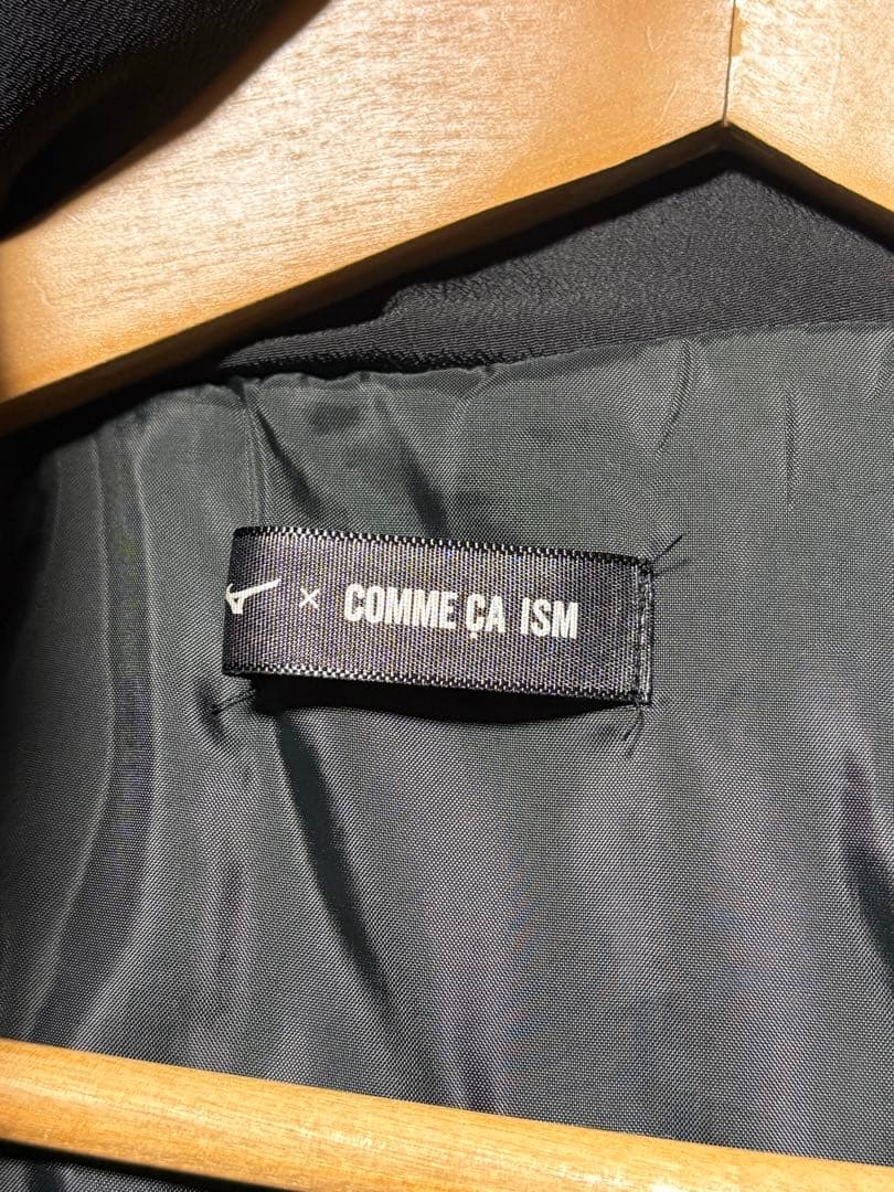 美品 MIZUNO × comme ca ism ブラック ダウンジャケット