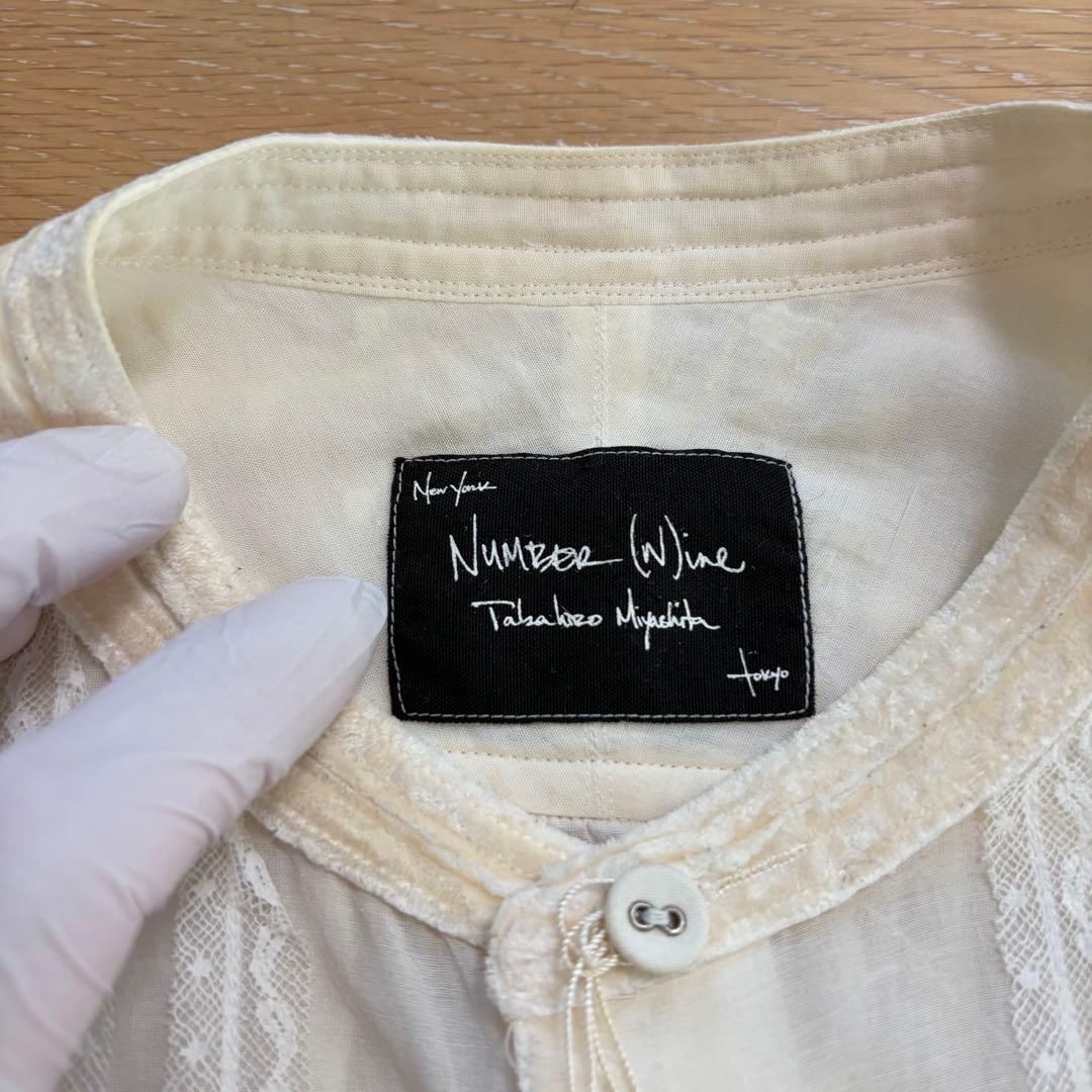 ●ラストコレクション 09AW ナンバーナイン　シルクシャツ　宮下　ソロイスト