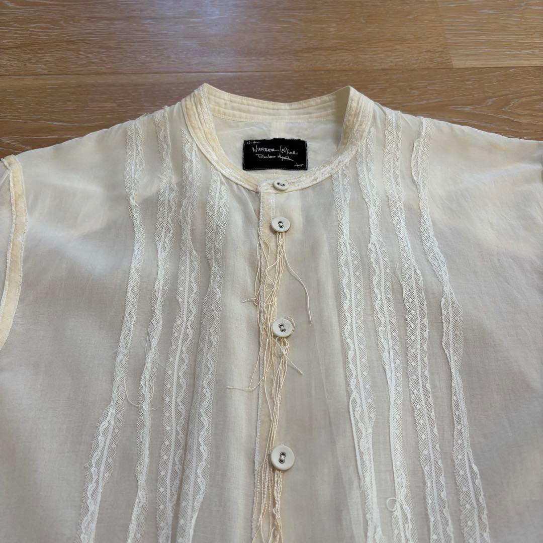 ●ラストコレクション 09AW ナンバーナイン　シルクシャツ　宮下　ソロイスト