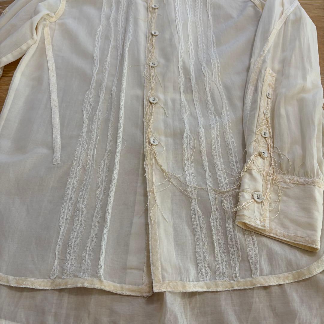 ●ラストコレクション 09AW ナンバーナイン　シルクシャツ　宮下　ソロイスト