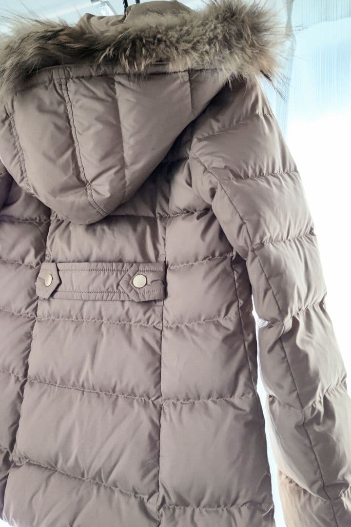 まめのきさま専用☆ブルーレーベルクレストブリッジ☆ファ付ショートダウンコート36