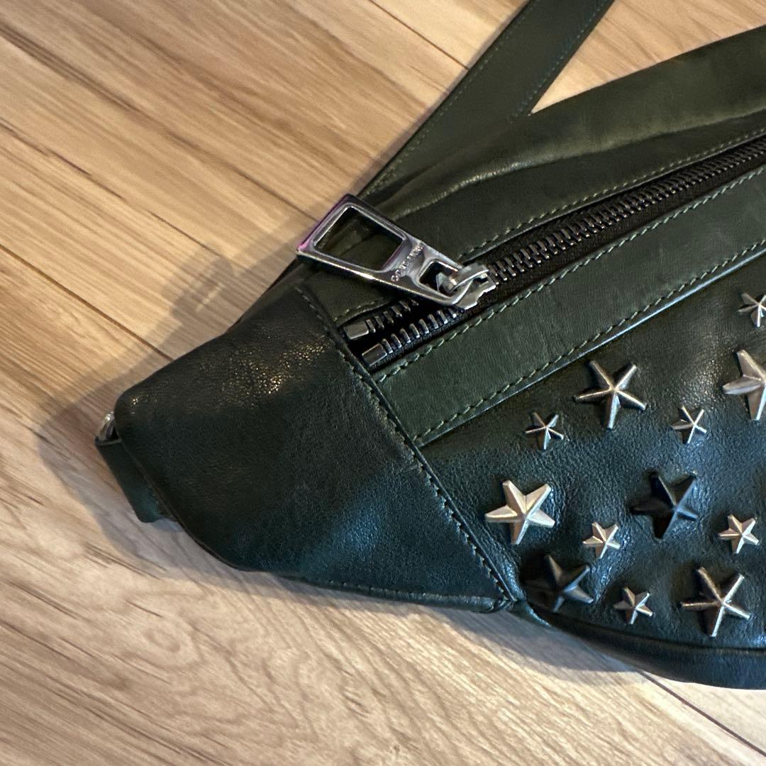 JIMMY CHOO 星型スタッズ ボディバッグ