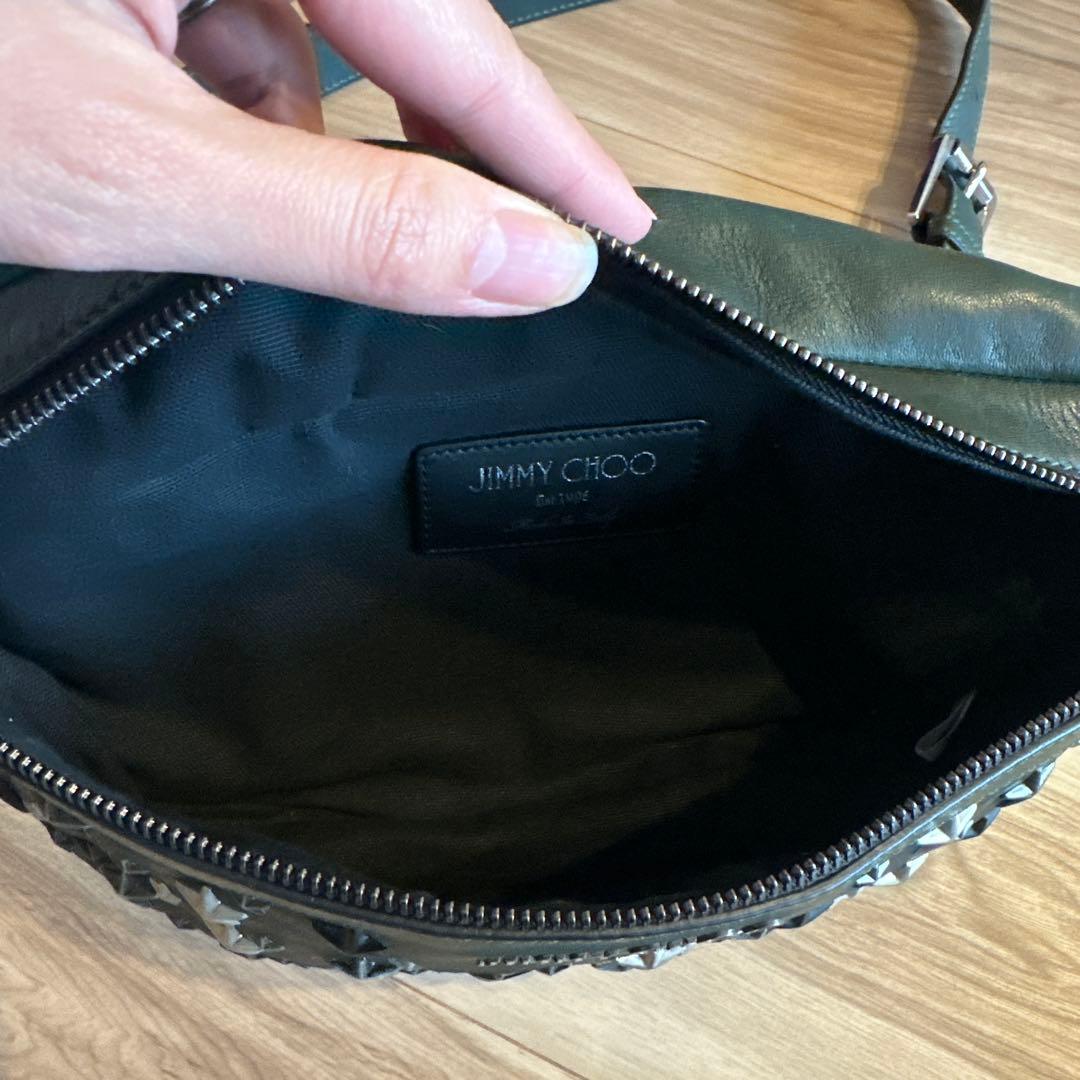 JIMMY CHOO 星型スタッズ ボディバッグ
