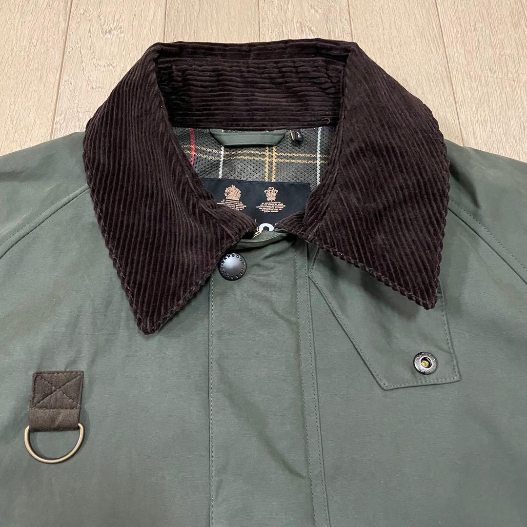 バブアー　SPEY スペイ ピーチスキン　サイズL グリーン系