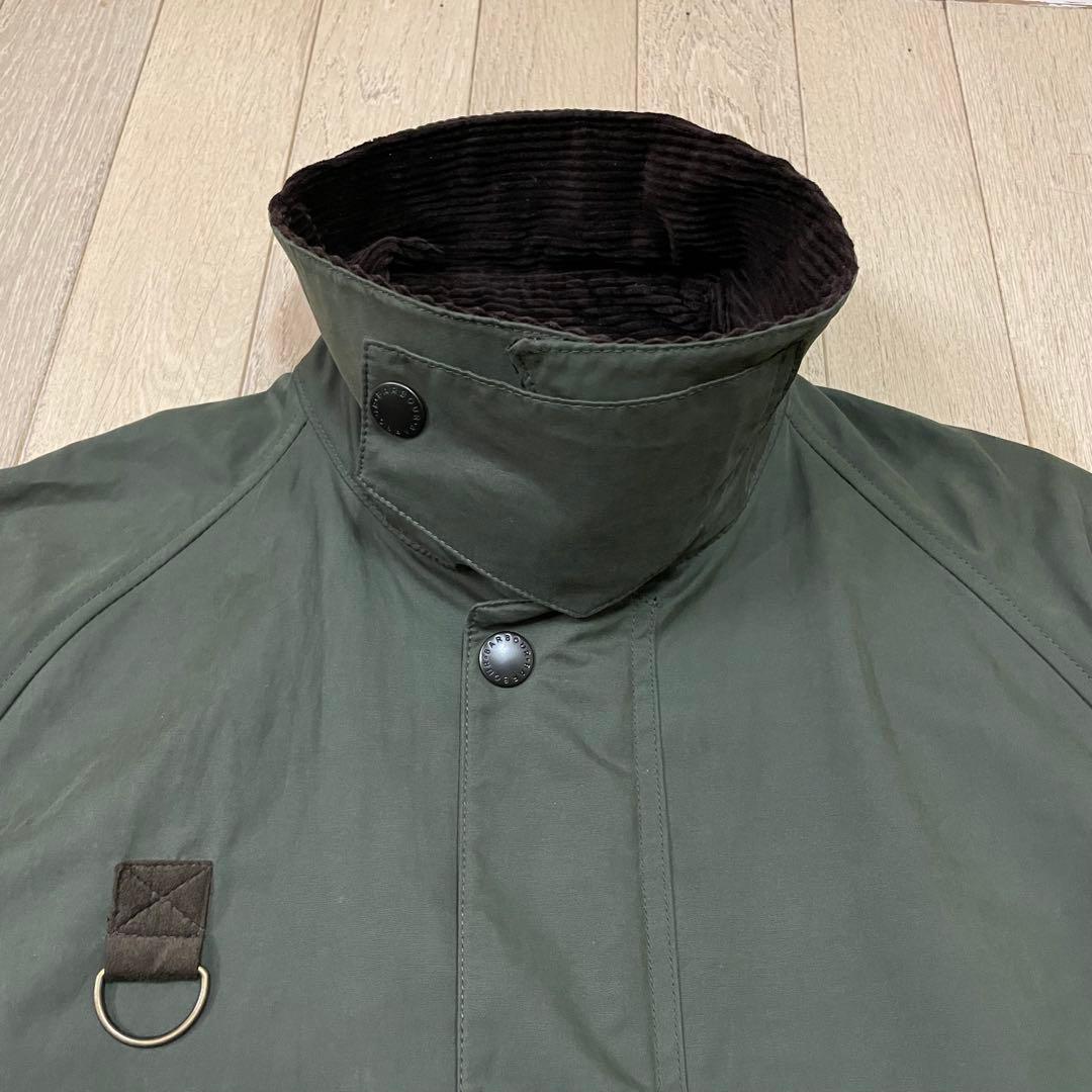 バブアー　SPEY スペイ ピーチスキン　サイズL グリーン系