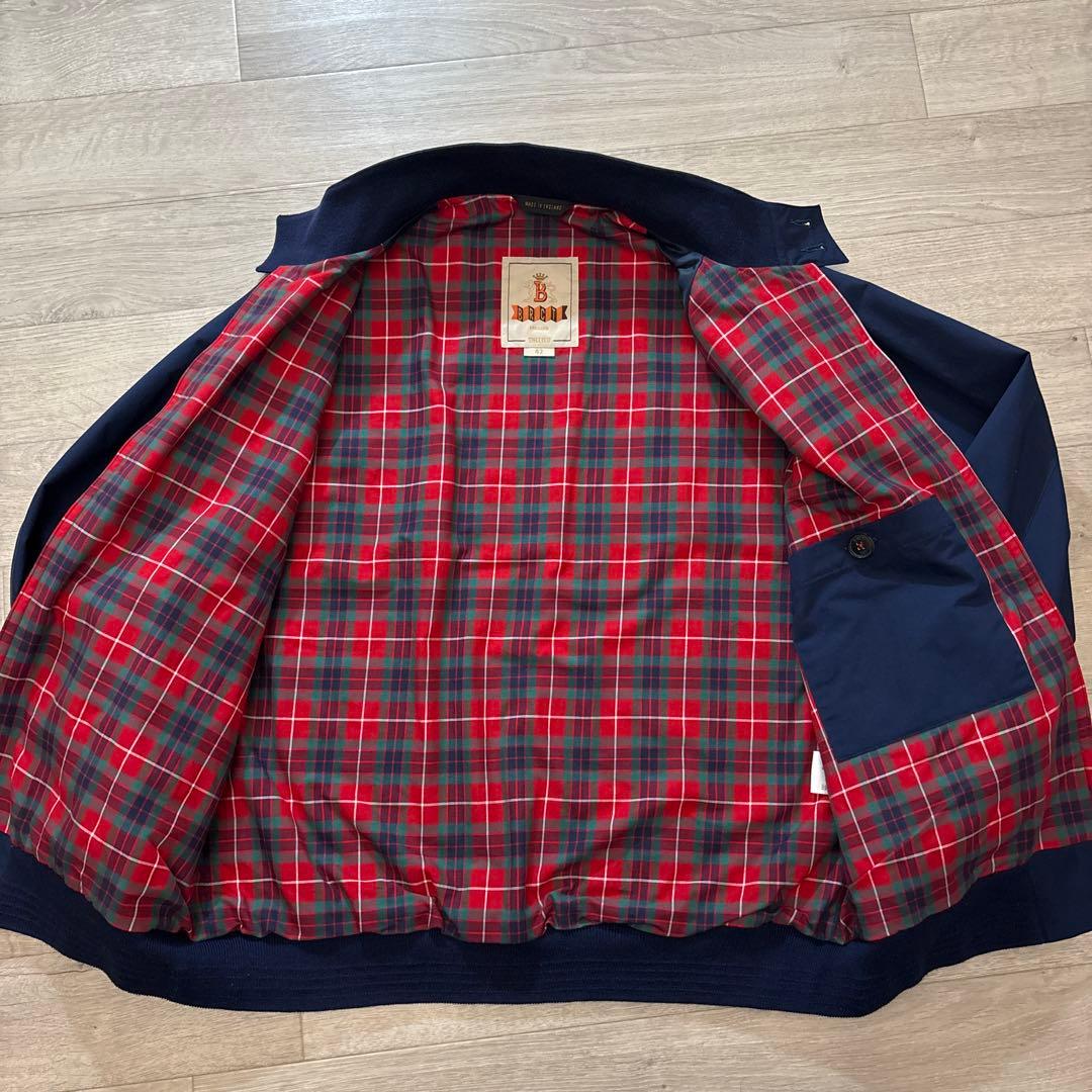 【極美品】バラクータ G9 ハリントンジャケット 42 英国製 ネイビー