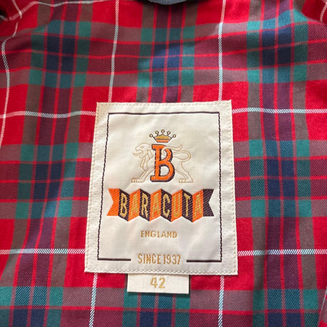 【極美品】バラクータ G9 ハリントンジャケット 42 英国製 ネイビー