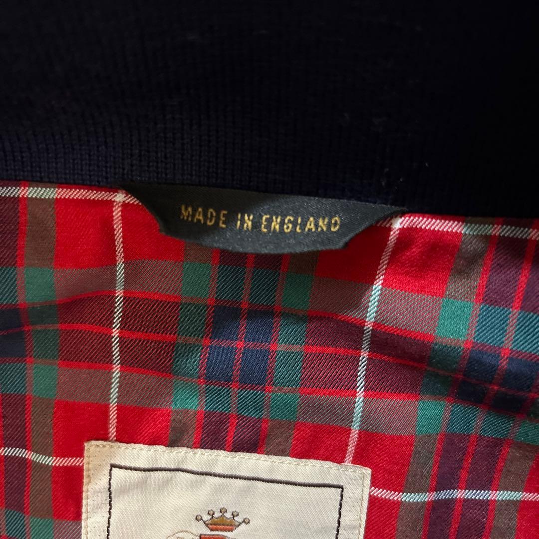 【極美品】バラクータ G9 ハリントンジャケット 42 英国製 ネイビー