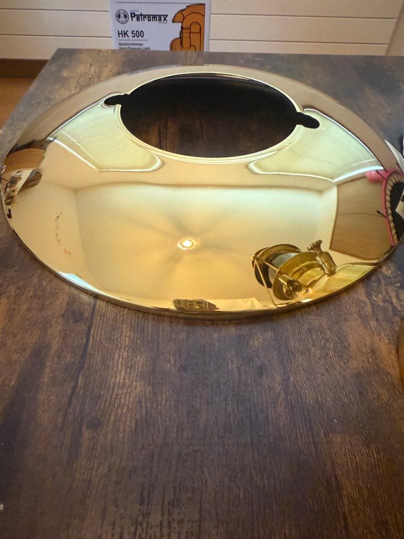 ペトロマックスHK500 真鍮(オプションパーツ込み)