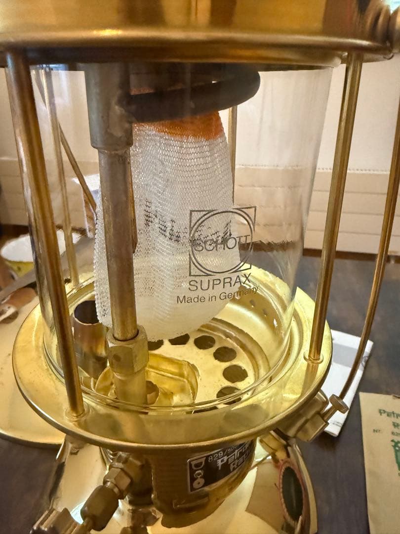 ペトロマックスHK500 真鍮(オプションパーツ込み)